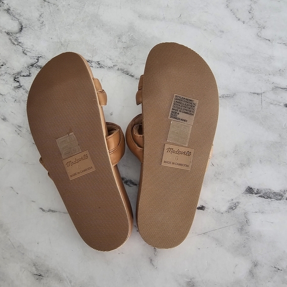 Madewell Brown Braided Slide Sandals 6 NEW - Picture 7 of 7